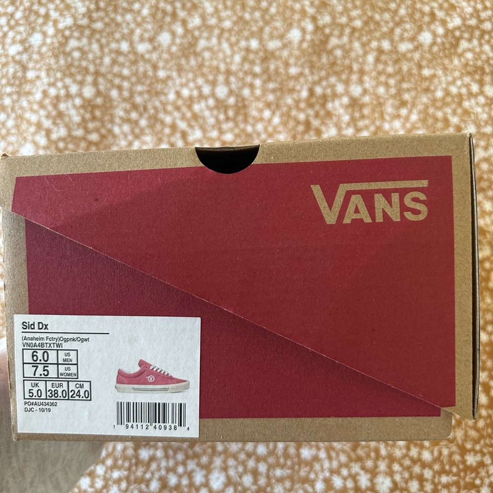 VANS Pink Sid Dx Womens - Picture 7 of 10